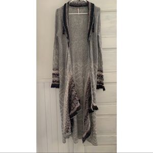 Free people duster cardigan sweater